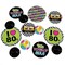 Big Dot of Happiness 80's Retro - Totally 1980s Party Giant Circle Confetti - Party Decorations - Large Confetti 27 Count
